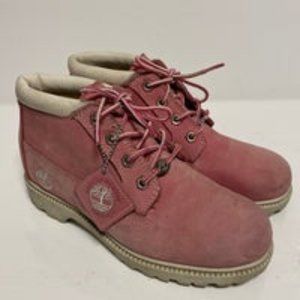 Pink Timberland Boots